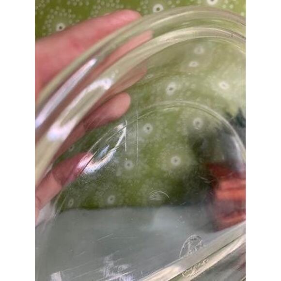 RARE Vintage Pyrex Divided Glass - Reverse San Serif Stamp - Picture 6 of 10